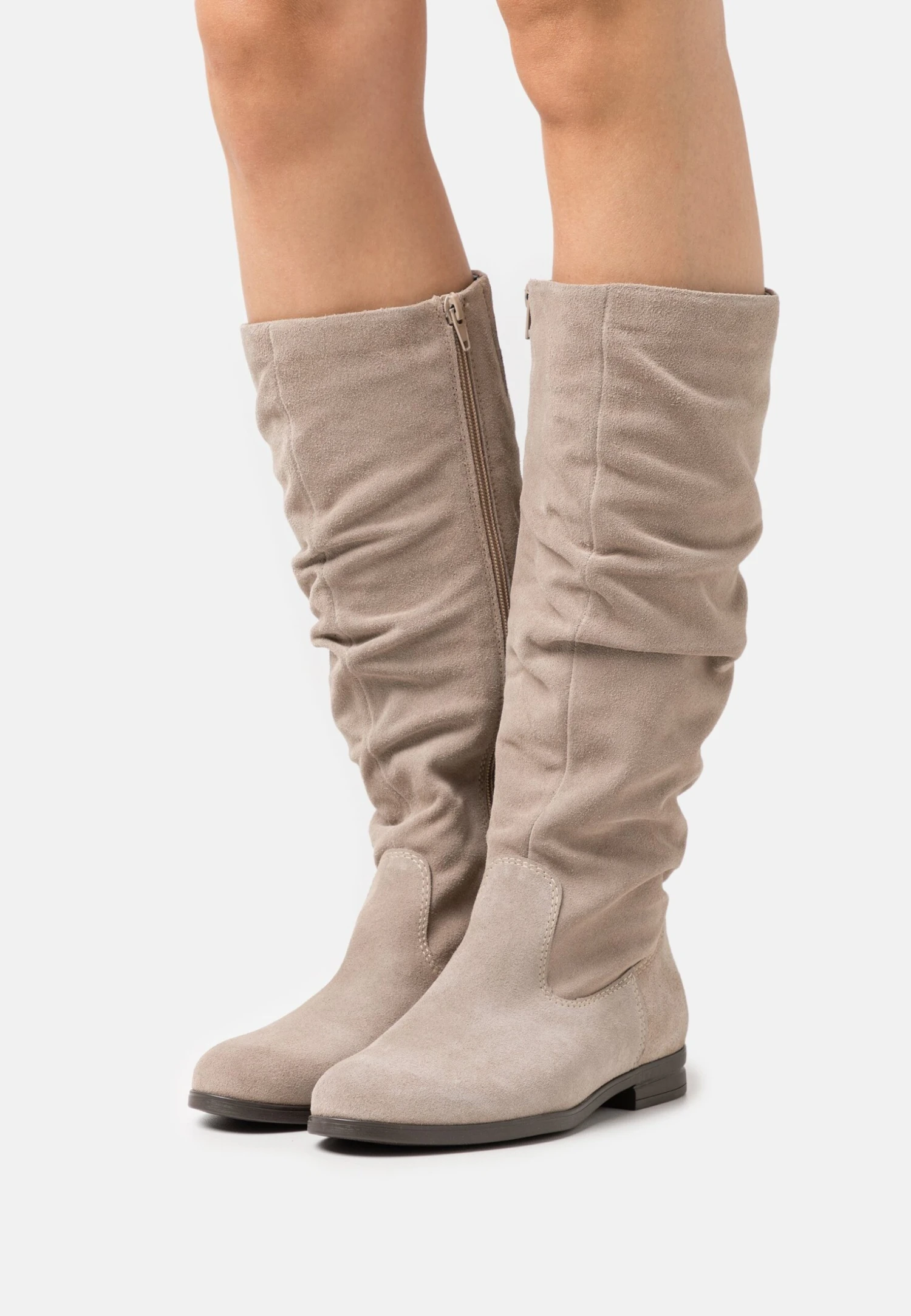 Tamaris Bottes - Taupe 1 Tamaris Bottes - Taupe