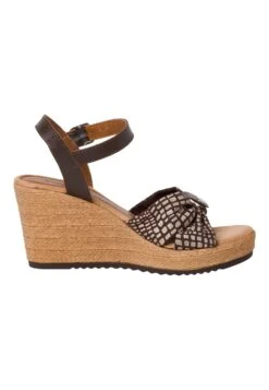 Tamaris Sandales Compensées - Chocolate Dots -Zalando 82d8524e222b4c86bdd9b060777a8c48
