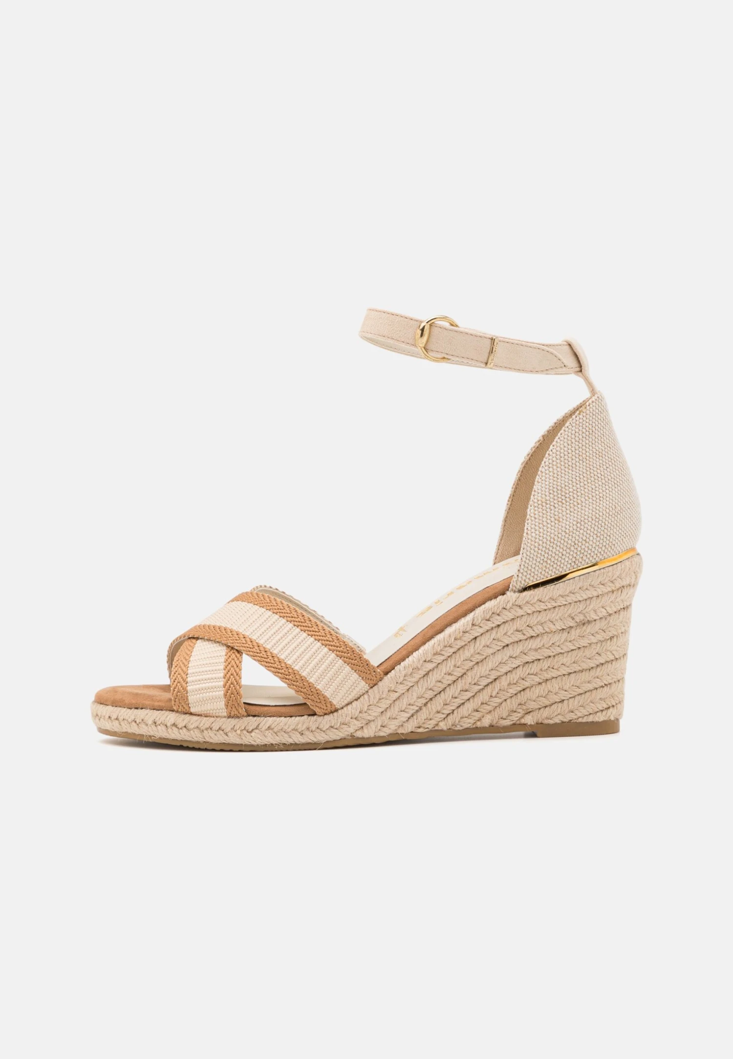 Tamaris Sandales Compensées - Camel 2 Tamaris Sandales Compensées - Camel – Image 2