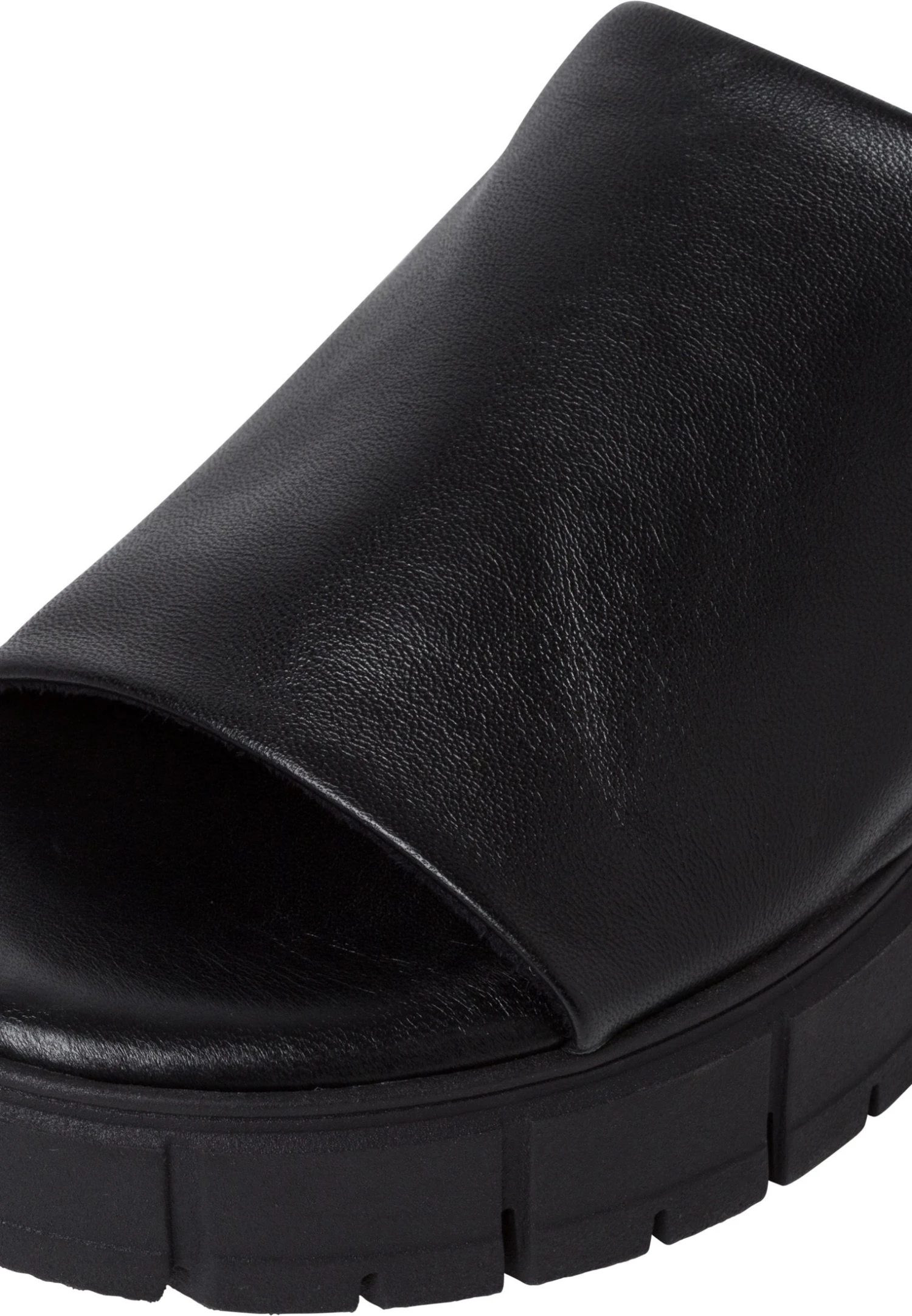 Tamaris Mules - Black Uni 6 Tamaris Mules - Black Uni – Image 6