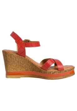 Tamaris Sandales Compensées - Orange -Zalando 8b4b83677ebe475fa2f2c2e31d087c1c