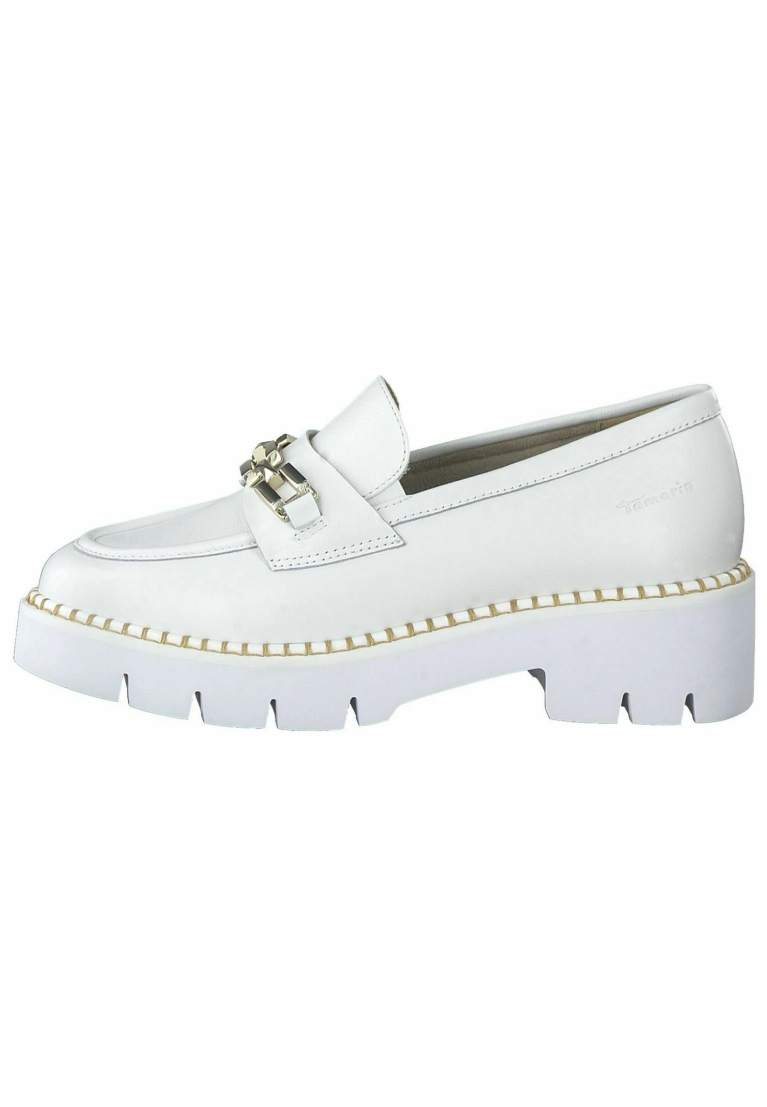 Tamaris Mocassins - White Nappa 1 Tamaris Mocassins - White Nappa