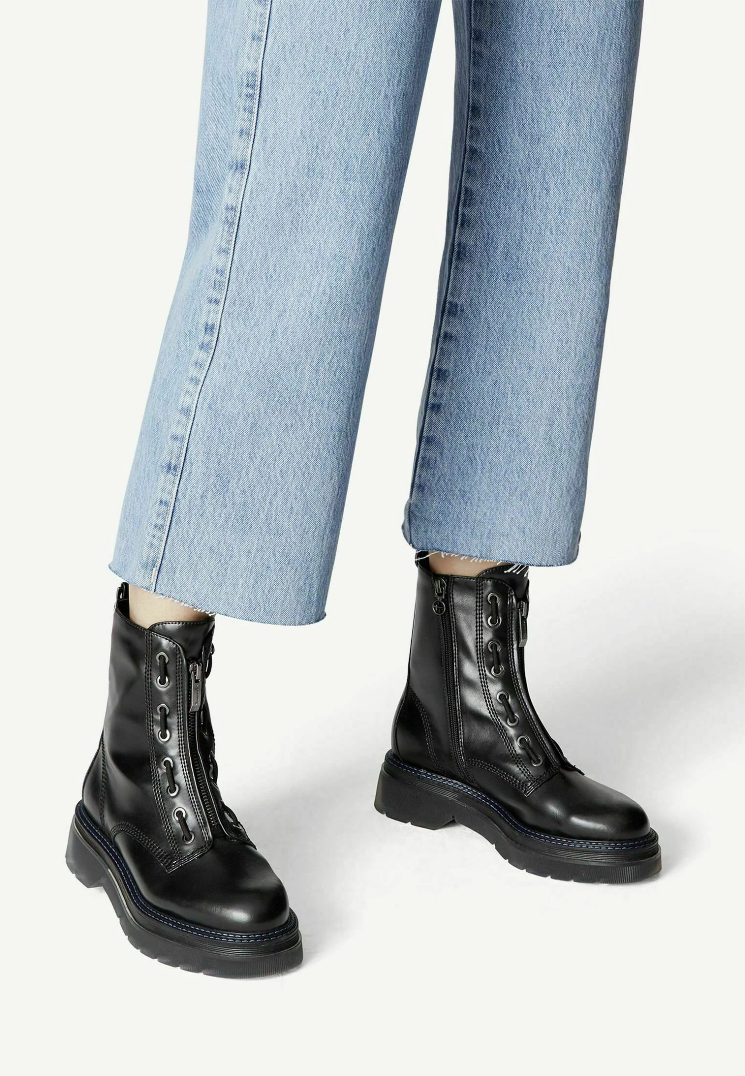 Tamaris Santiags - Black Matt 1 Tamaris Santiags - Black Matt