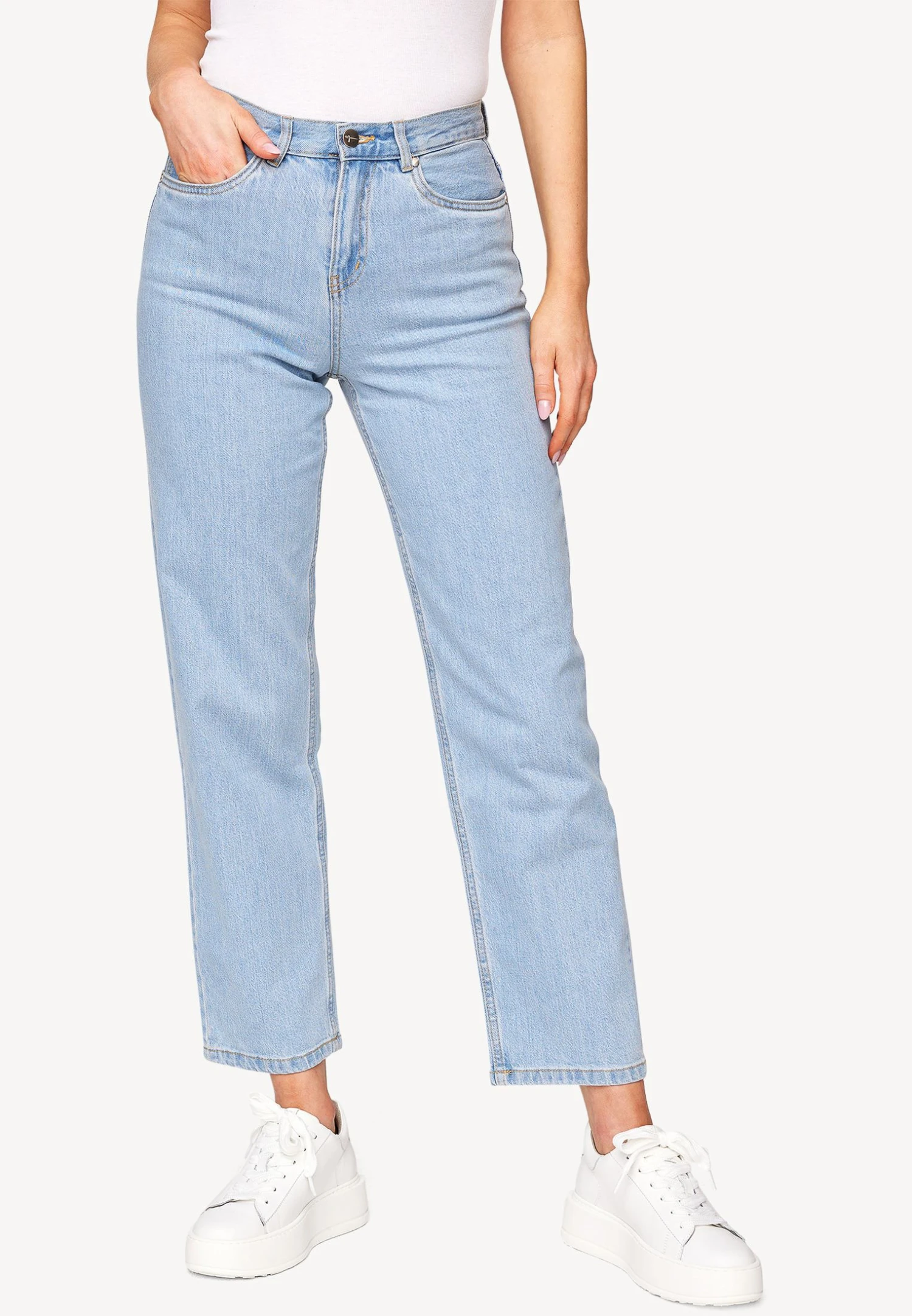 Tamaris Jean Droit - Light Blue Denim 1 Tamaris Jean Droit - Light Blue Denim