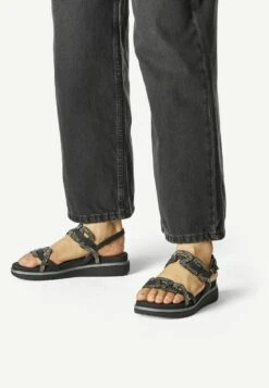 Tamaris Sandales À Plateforme - Black