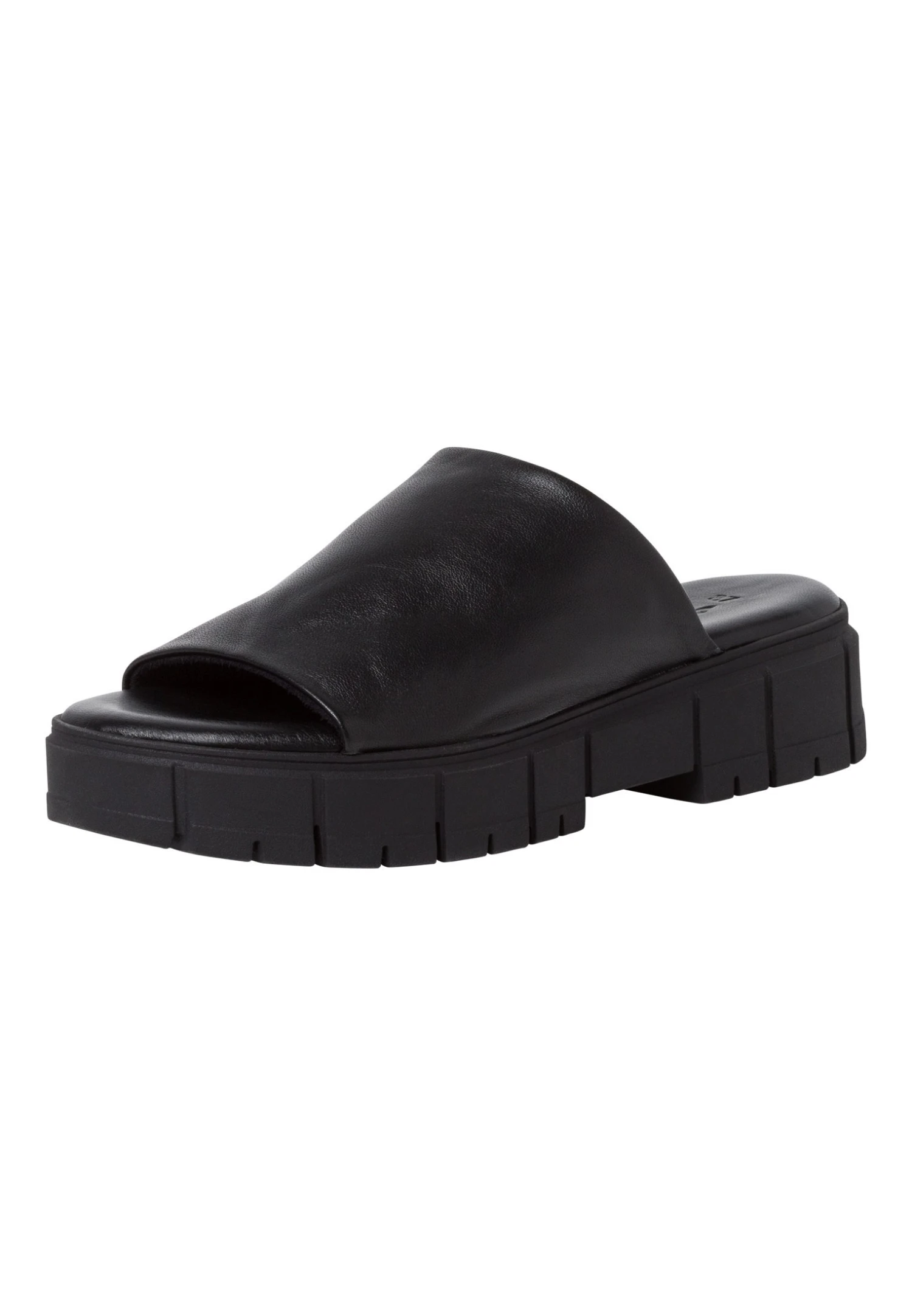 Tamaris Mules - Black Uni 3 Tamaris Mules - Black Uni – Image 3