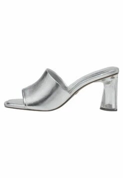Tamaris Mules À Talons - Silver