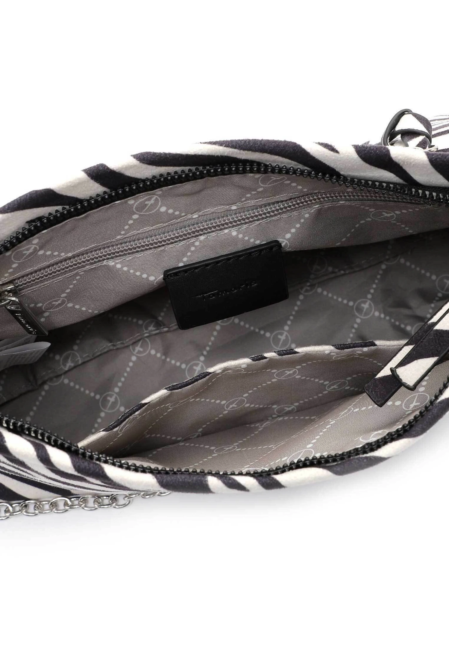 Tamaris Julie - Sac Bandoulière - Ecru Black 3 Tamaris Julie - Sac Bandoulière - Ecru Black – Image 3