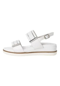 Tamaris Pure Relax - Sandales Compensées - White
