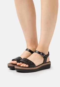 Tamaris Sandales Compensées - Black