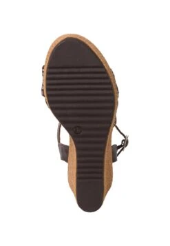Tamaris Sandales Compensées - Chocolate Dots -Zalando a8321f2de76540a9bac13911f12ce44e