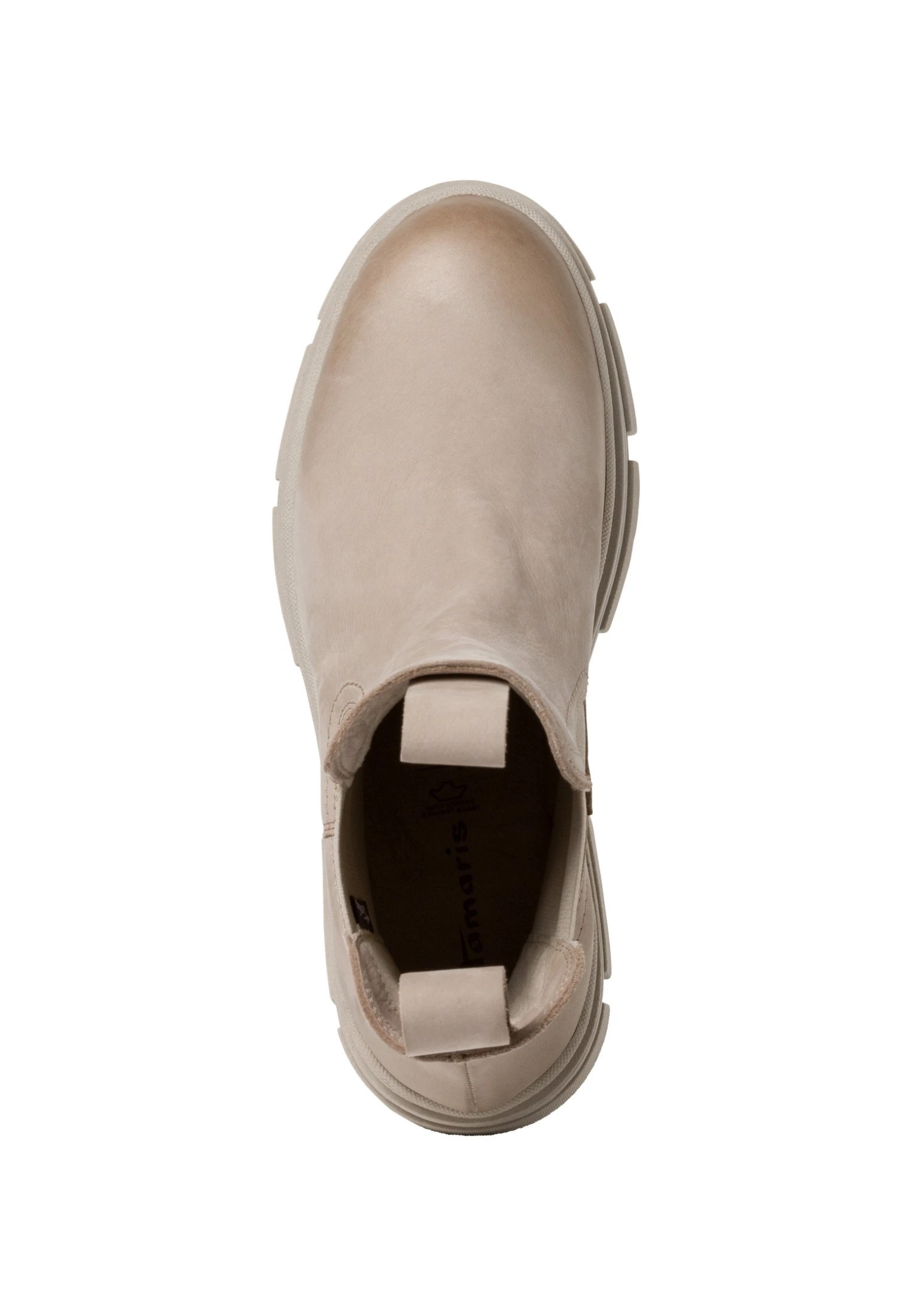 Tamaris Bottines À Plateau - Taupe Nubuc 3 Tamaris Bottines À Plateau - Taupe Nubuc – Image 3