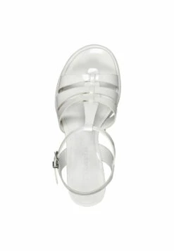 Tamaris Sandales - White Patent -Zalando b01b9bd6afcc4ff5900dc0d1538d00bc