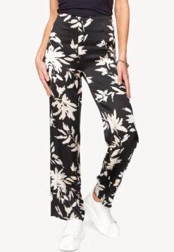 Tamaris Taw - Pantalon Classique - Black Flower Aop