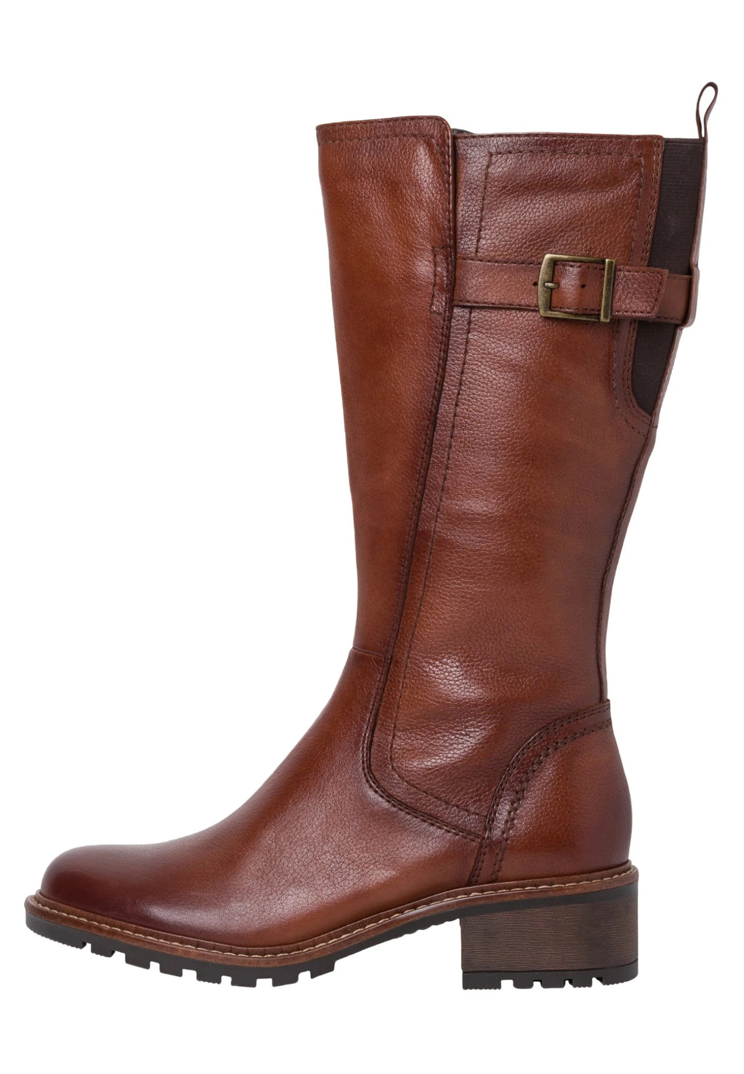 Tamaris Bottes À Plateau - Chestnut 1 Tamaris Bottes À Plateau - Chestnut