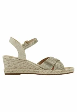 Tamaris Sandales Compensées - Lght Gold Glam -Zalando b5ed132fd3c1400da4fce801530ae500