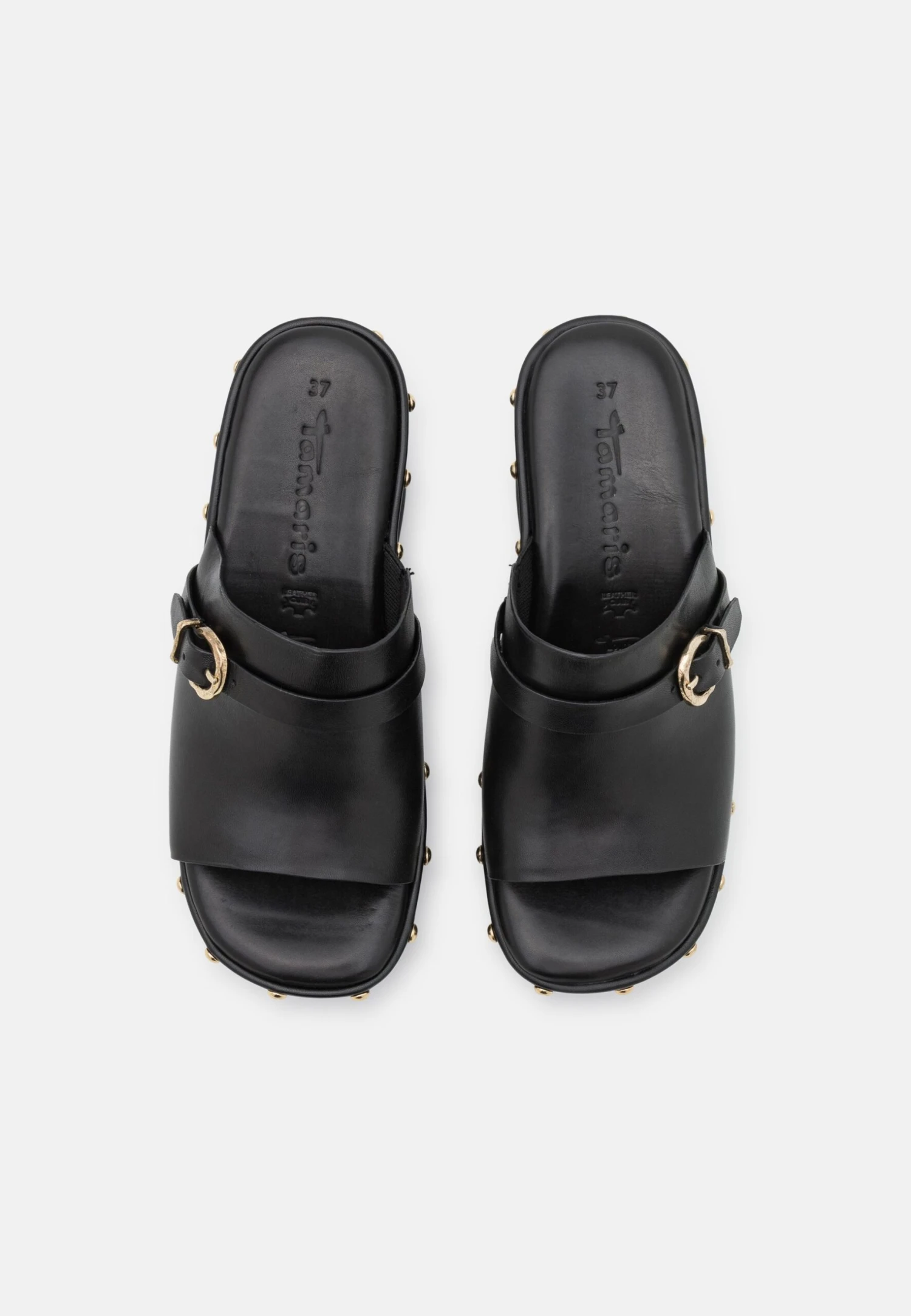 Tamaris Sabots - Black 6 Tamaris Sabots - Black – Image 6