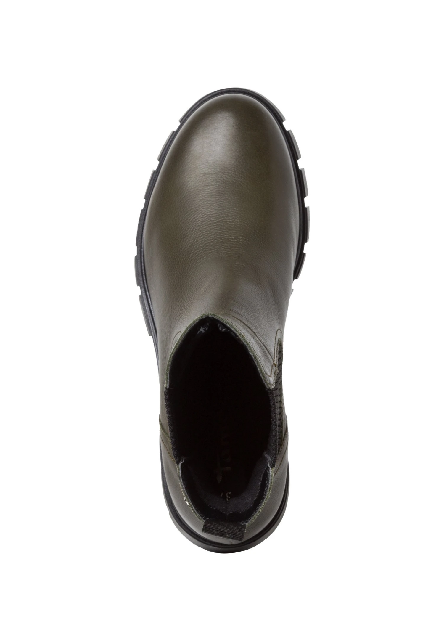 Tamaris Bottines À Plateau - Olive 3 Tamaris Bottines À Plateau - Olive – Image 3