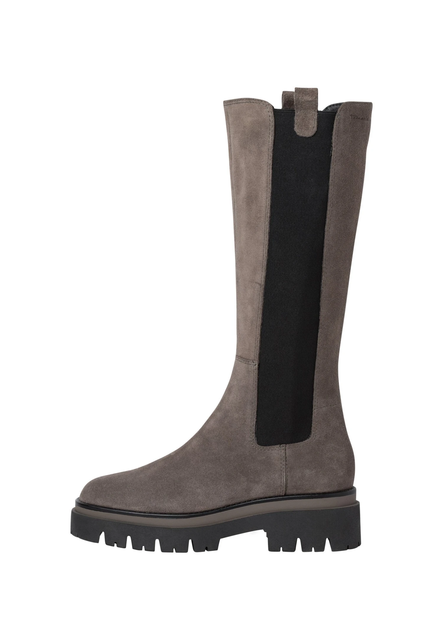 Tamaris Bottes - Grey Suede 2 Tamaris Bottes - Grey Suede – Image 2