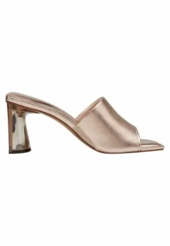 Tamaris Mules À Talons - Powder Metall. -Zalando c69756bc38354d27a98479e5b5ba6299