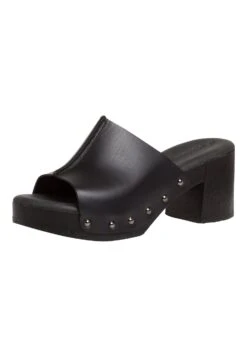 Tamaris Mules À Talons - Black Leather 9 Tamaris Mules À Talons - Black Leather -Zalando c70c712bdd2d46e4897c457fbaa2e9c8
