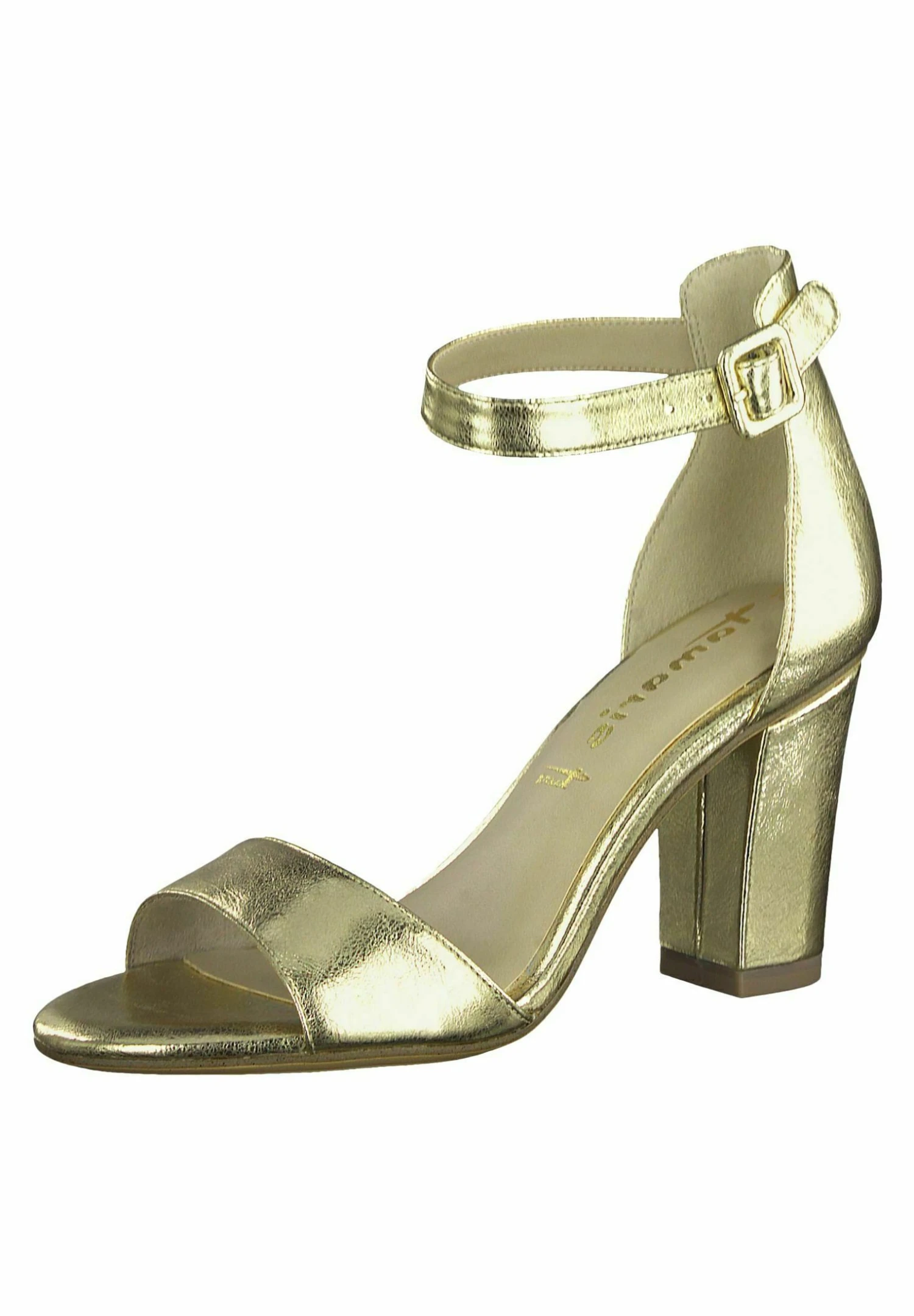 Tamaris Sandales À Talons Hauts - Gold 2 Tamaris Sandales À Talons Hauts - Gold – Image 2