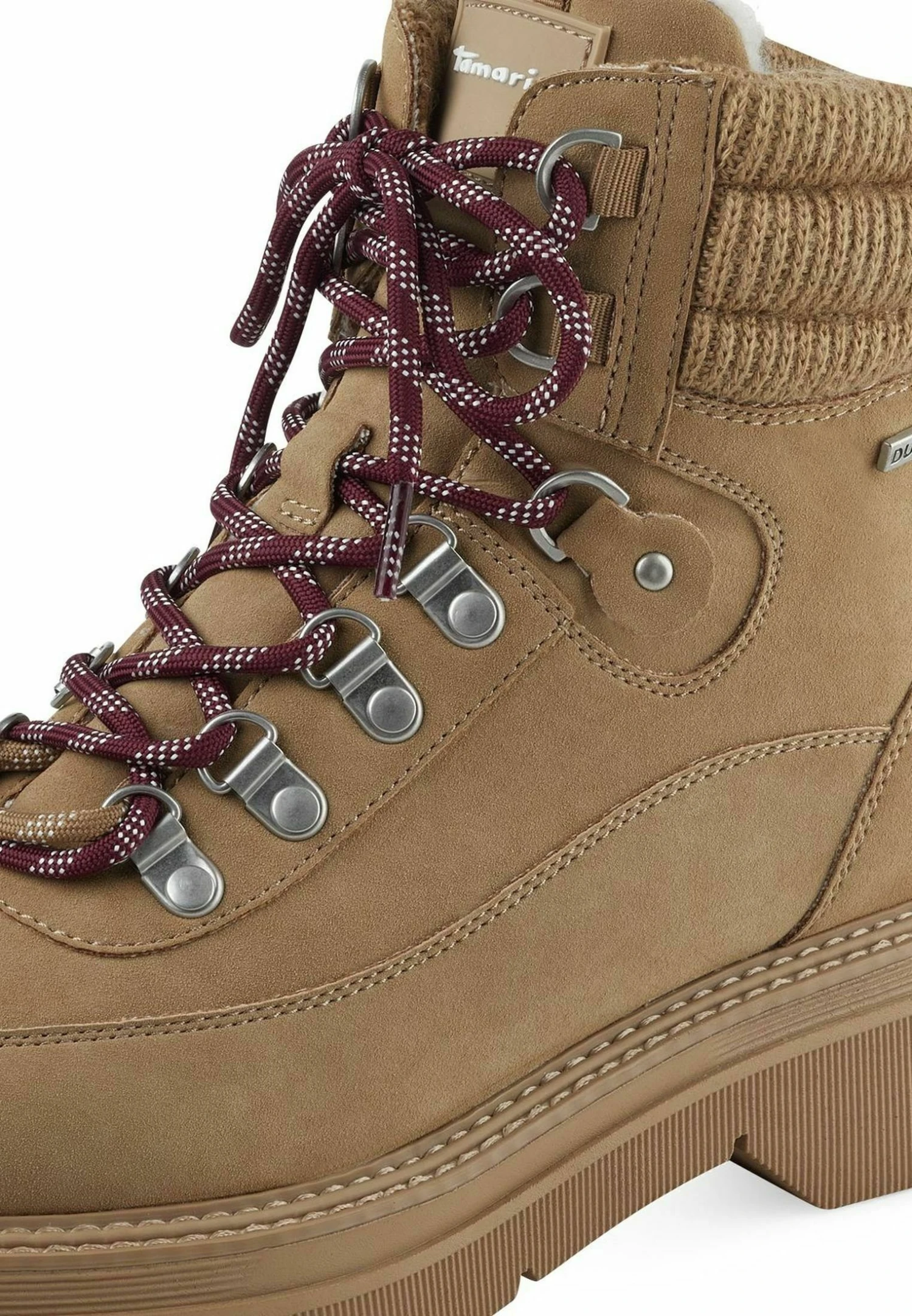 Tamaris Bottines À Lacets - Camel 6 Tamaris Bottines À Lacets - Camel – Image 6