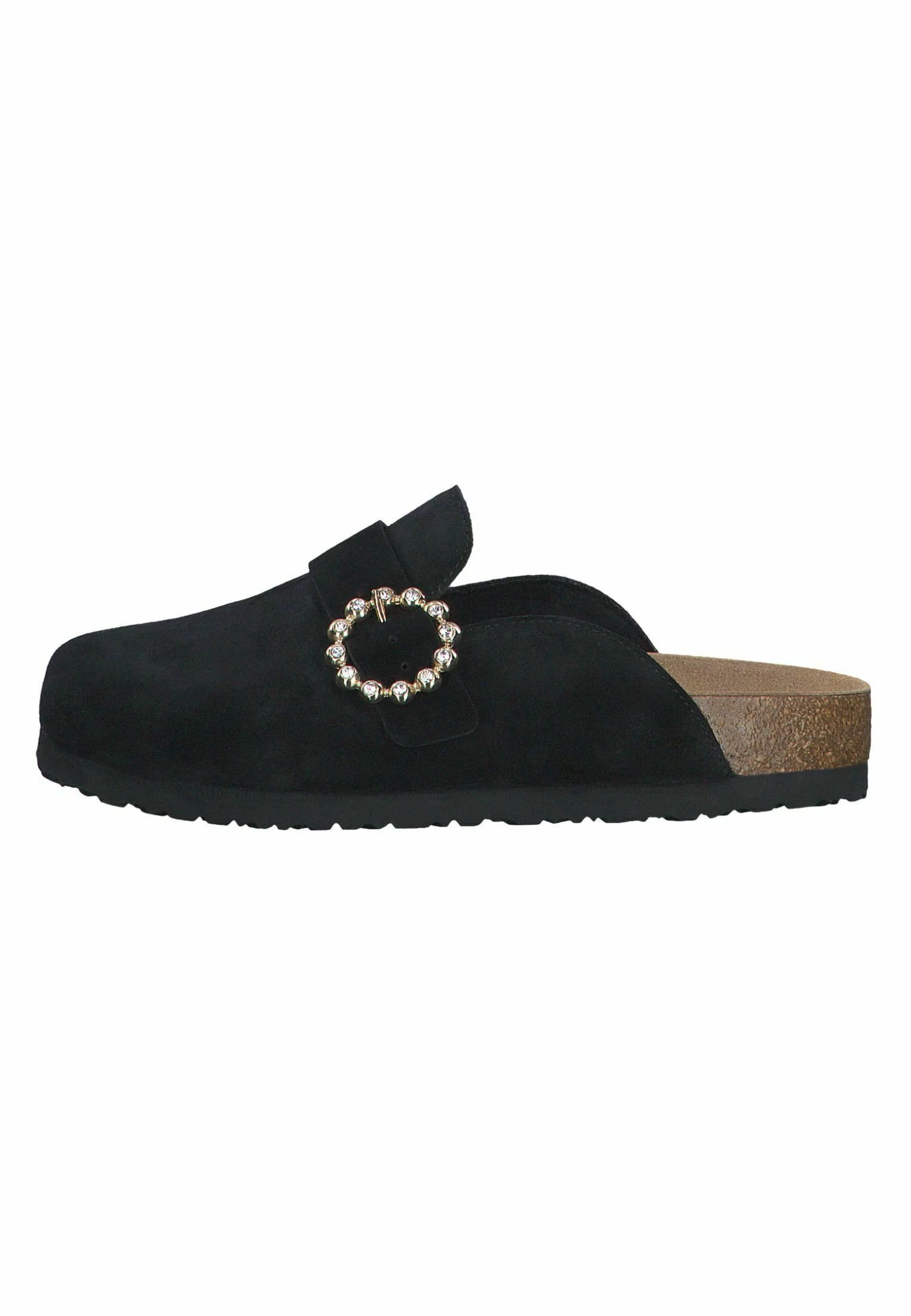 Tamaris Mules - Black Suede 1 Tamaris Mules - Black Suede