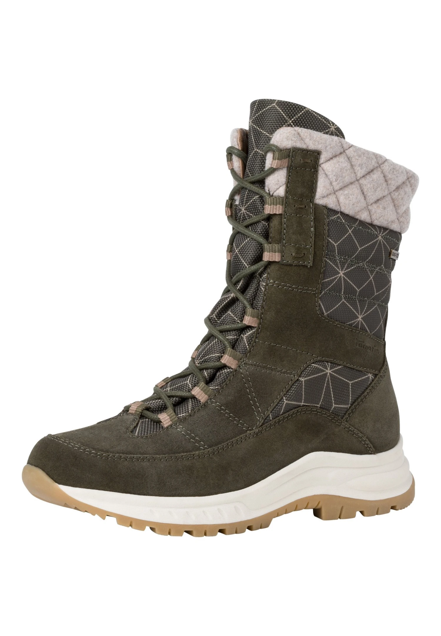 Tamaris Bottes De Neige - Khaki 2 Tamaris Bottes De Neige - Khaki – Image 2