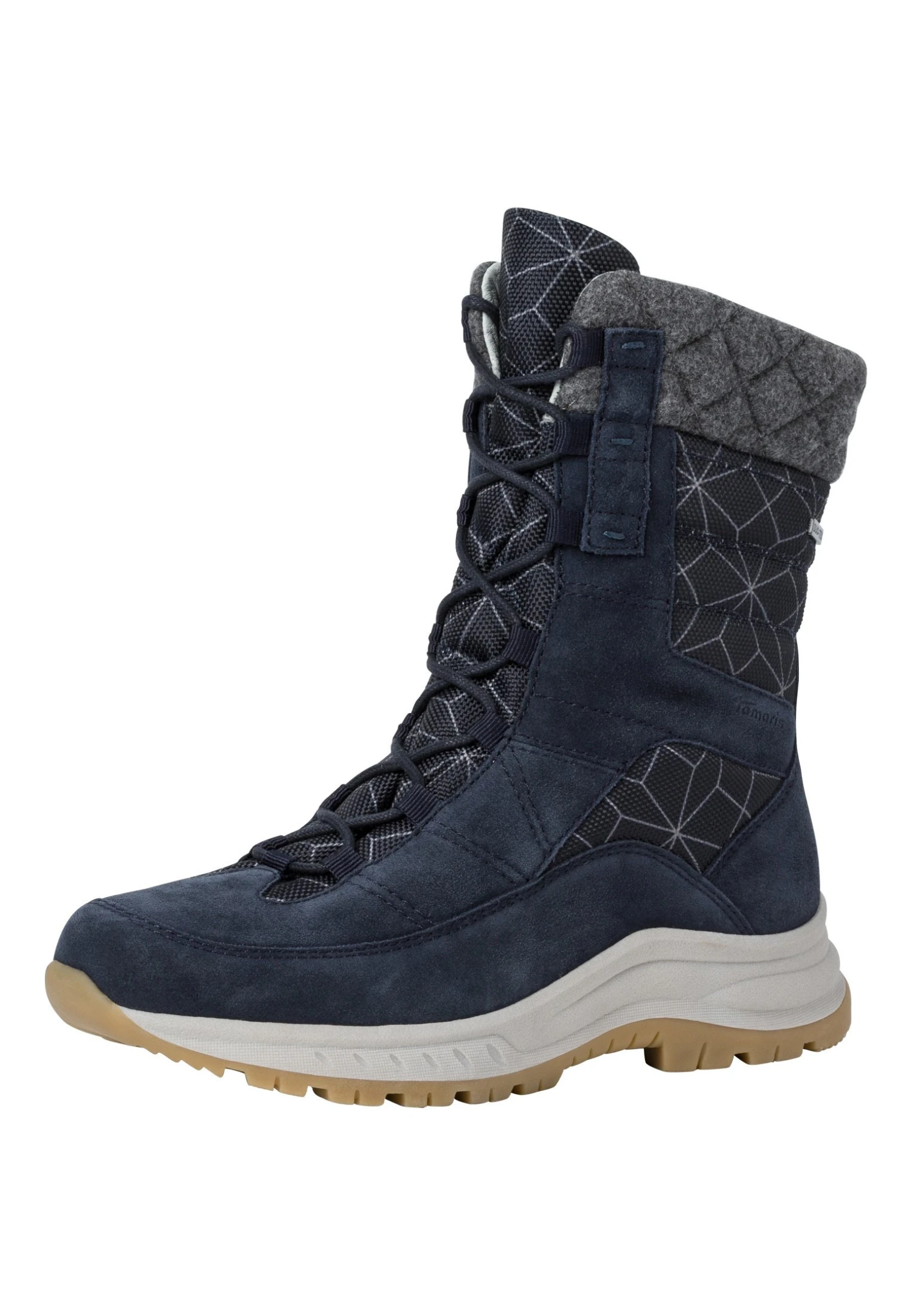 Tamaris Bottes De Neige - Navy 2 Tamaris Bottes De Neige - Navy – Image 2