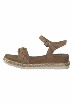 Tamaris Sandales Compensées - Camel