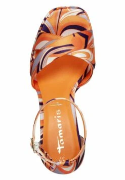 Tamaris Sandales À Talons Hauts - Orange Comb -Zalando dbc6118a35f24004a6019285d8366cd2