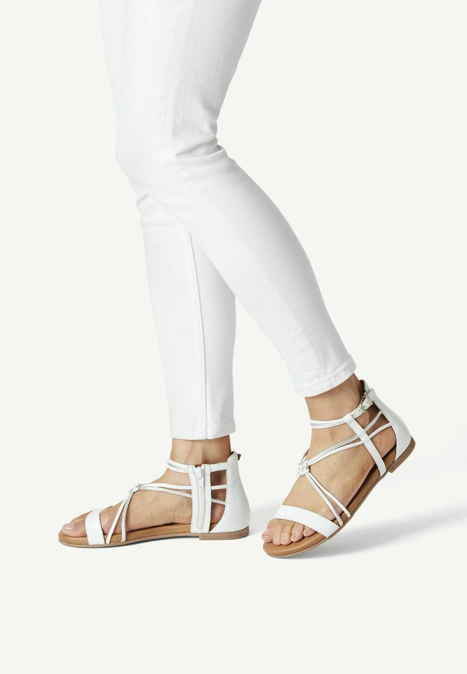 Tamaris Sandales - White Comb 1 Tamaris Sandales - White Comb