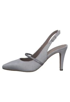 Tamaris Escarpins À Talons Hauts - Grey/Sil.Glam