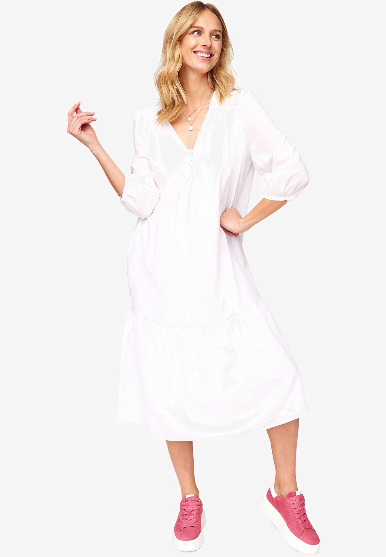 Tamaris Robe De Jour - Bright White 1 Tamaris Robe De Jour - Bright White