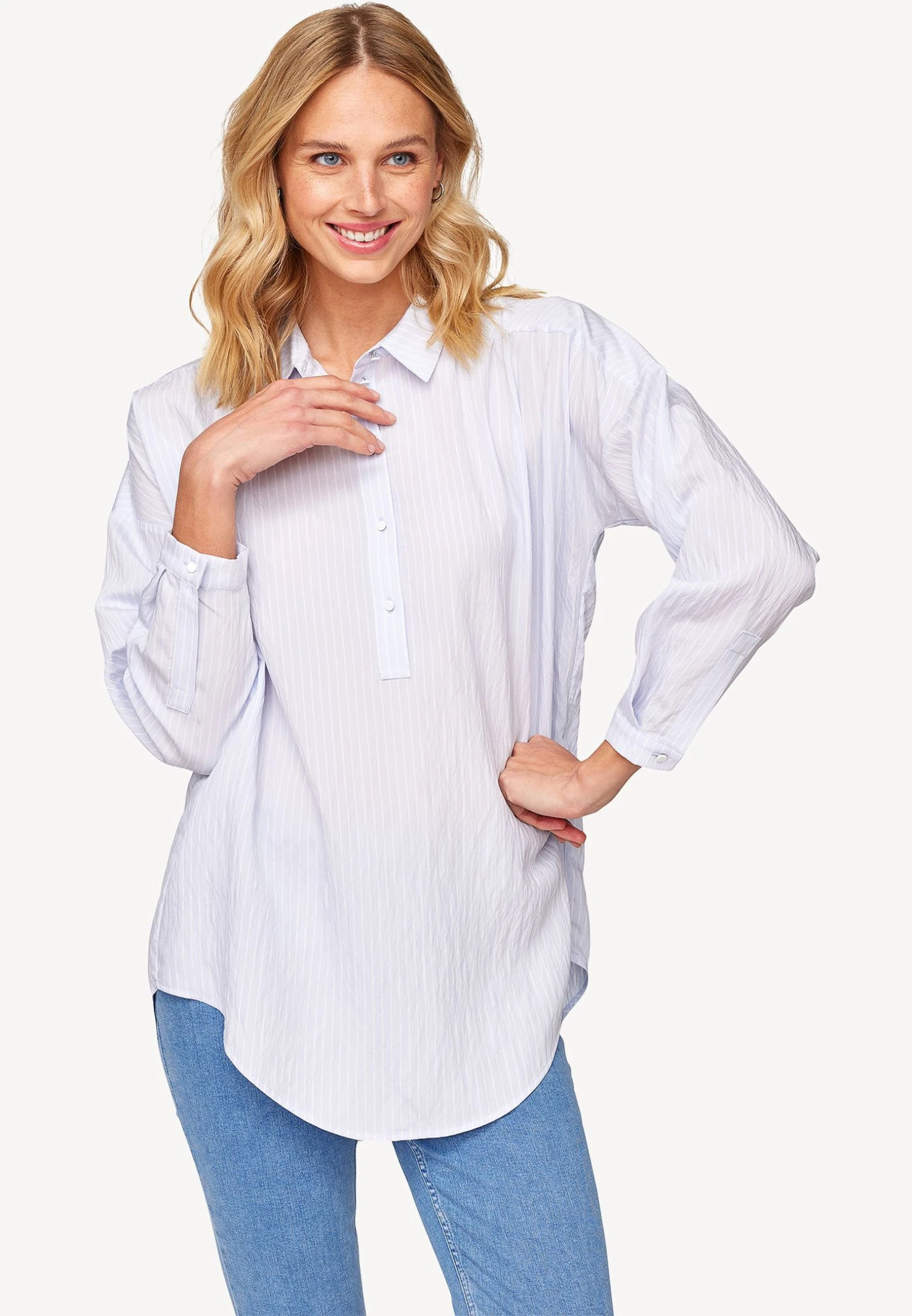 Tamaris Blouse - Arctic Ice Bright White 1 Tamaris Blouse - Arctic Ice Bright White