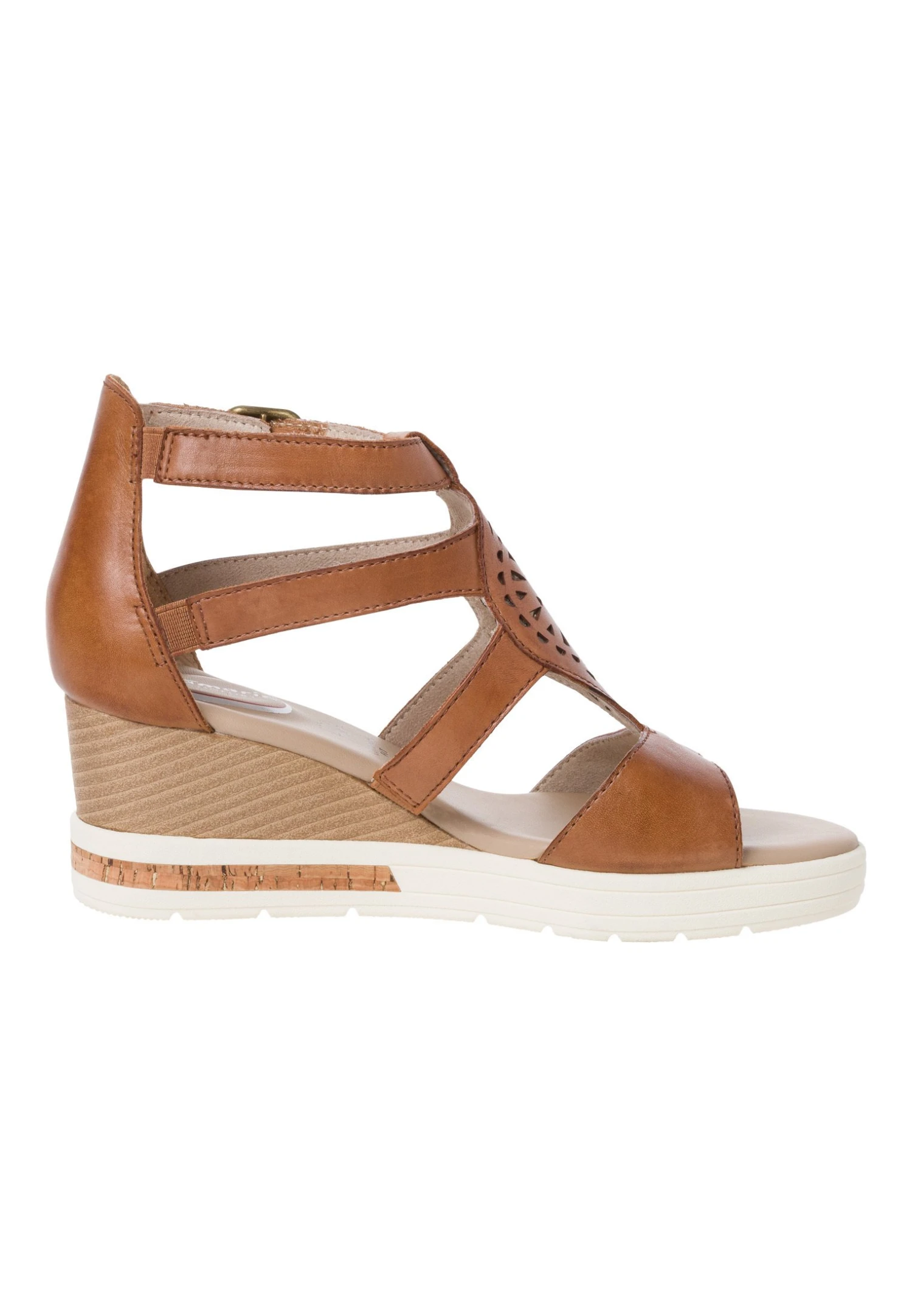 Tamaris Comfort - Sandales Compensées - Cognac 6 Tamaris Comfort - Sandales Compensées - Cognac – Image 6