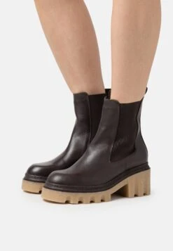 Tamaris Bottines À Plateau - Dark Brown