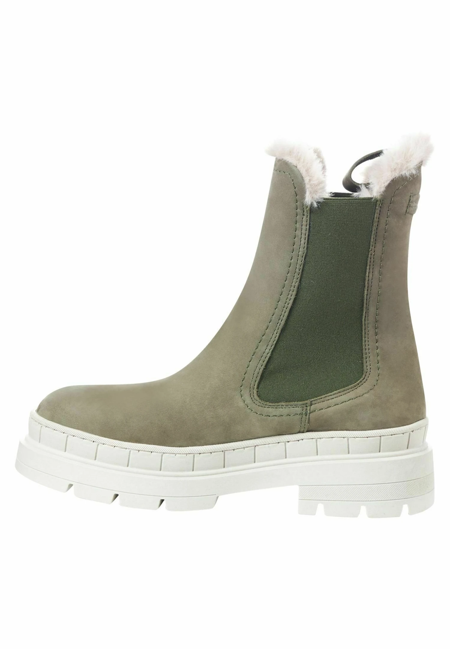 Tamaris Bottes De Neige - Olive 2 Tamaris Bottes De Neige - Olive – Image 2