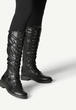 Tamaris Stiefel - Bottes À Plateau - Black