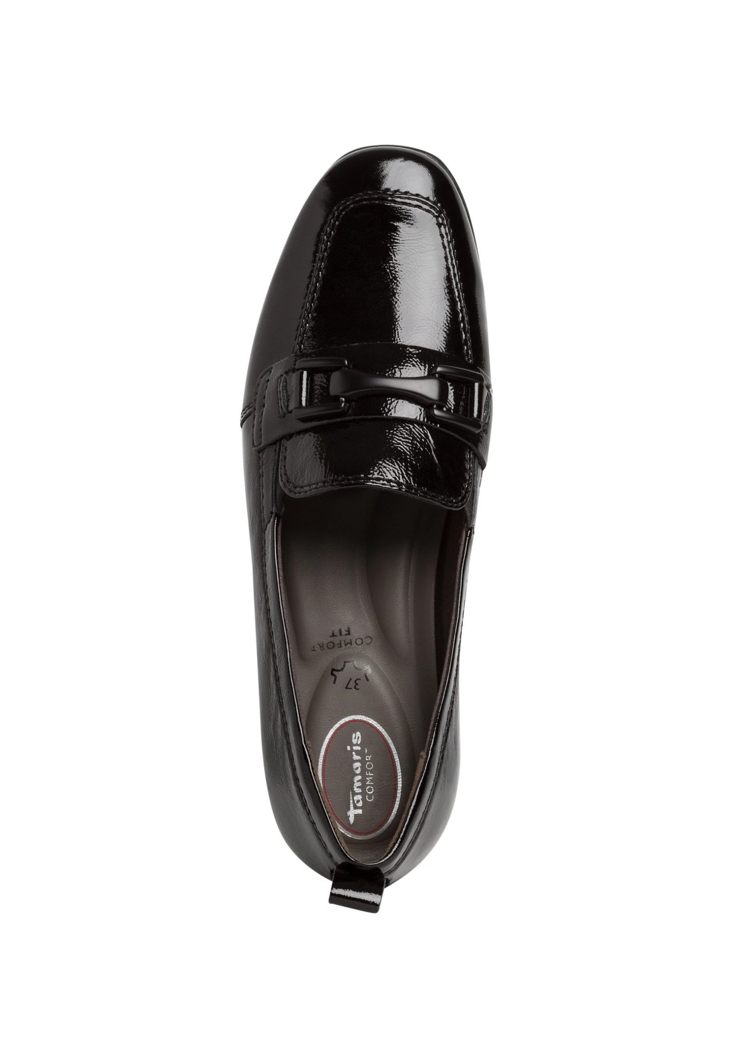 Tamaris Comfort - Mocassins - Black Patent 3 Tamaris Comfort - Mocassins - Black Patent – Image 3