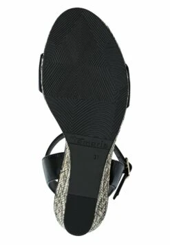 Tamaris Sandales Compensées - Black -Zalando ebed053b54ba4f9d91e59f8273c9a17c