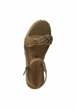 Tamaris Sandales Compensées - Camel -Zalando eedb350a7d0941dca653fbca328e38f3