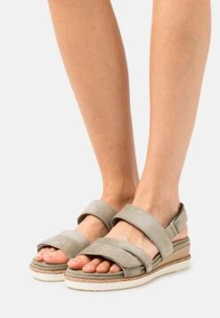 Tamaris Sandales À Plateforme - Emerald