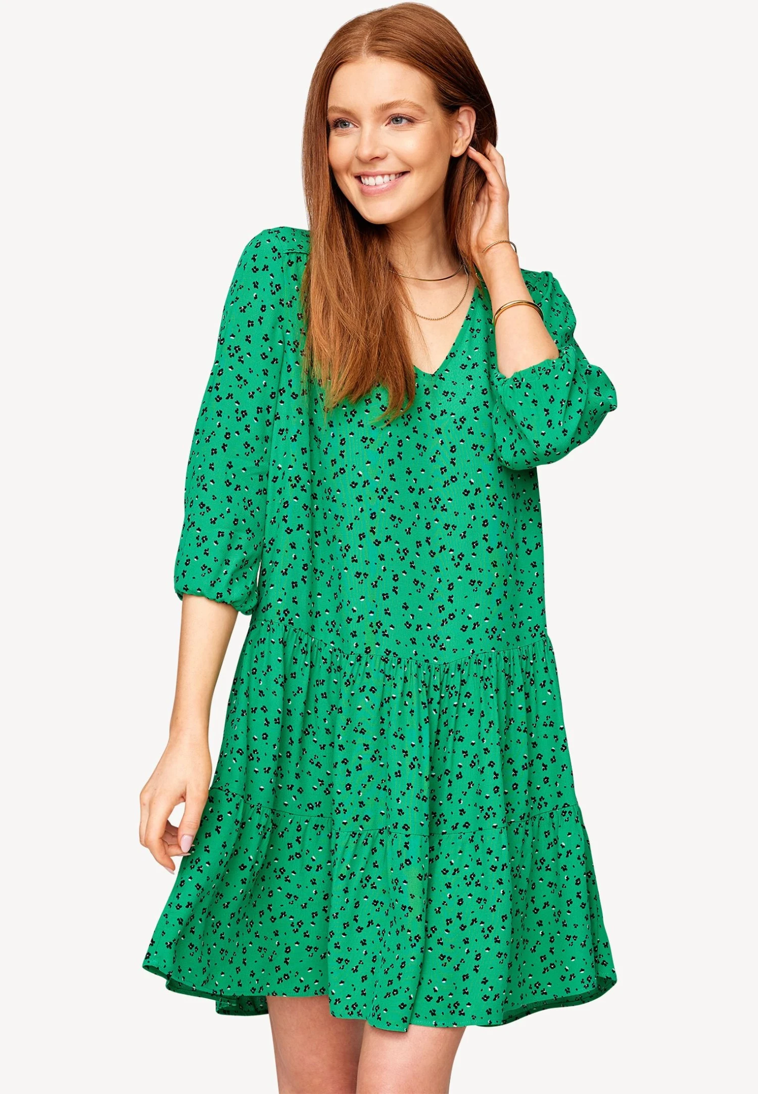 Tamaris Robe De Jour - Green 1 Tamaris Robe De Jour - Green