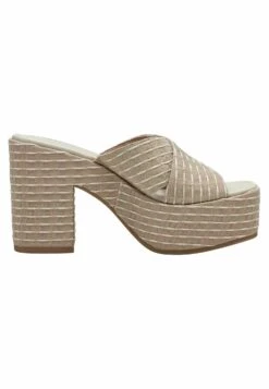 Tamaris Mules À Talons - Beige Ivory -Zalando f7993892394d4f78bd777b91e195e481