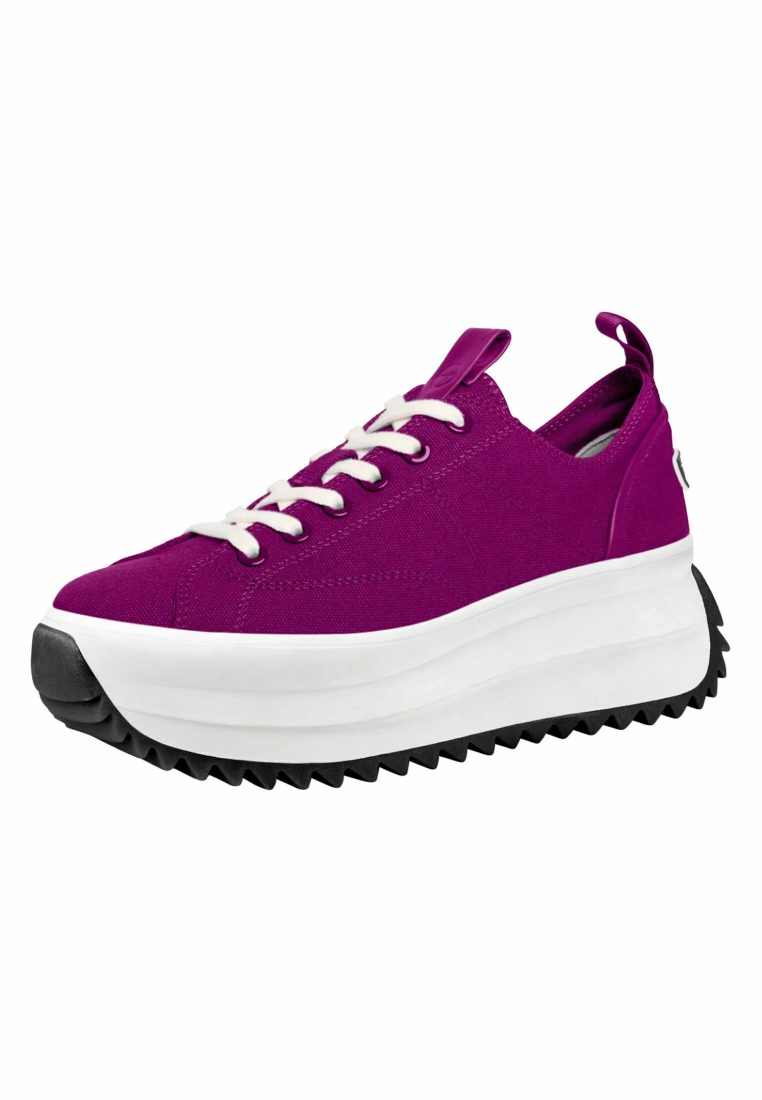 Tamaris Baskets Basses - Dark Pink 2 Tamaris Baskets Basses - Dark Pink – Image 2