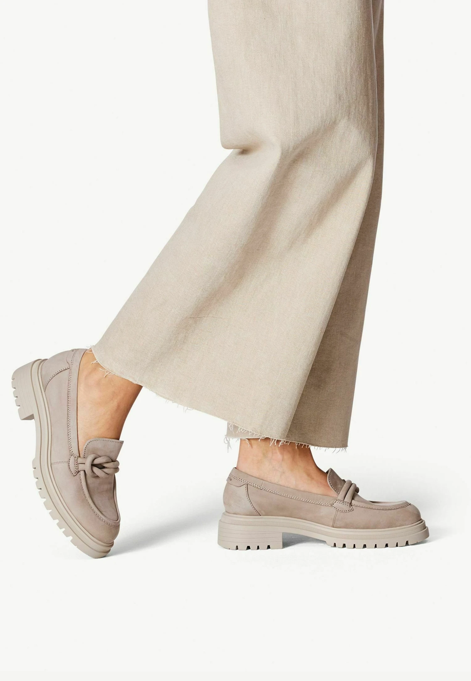 Tamaris Mocassins - Taupe 1 Tamaris Mocassins - Taupe